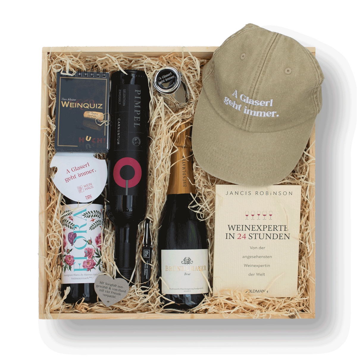 WEINFREUND im Karton 360 x 360 mm