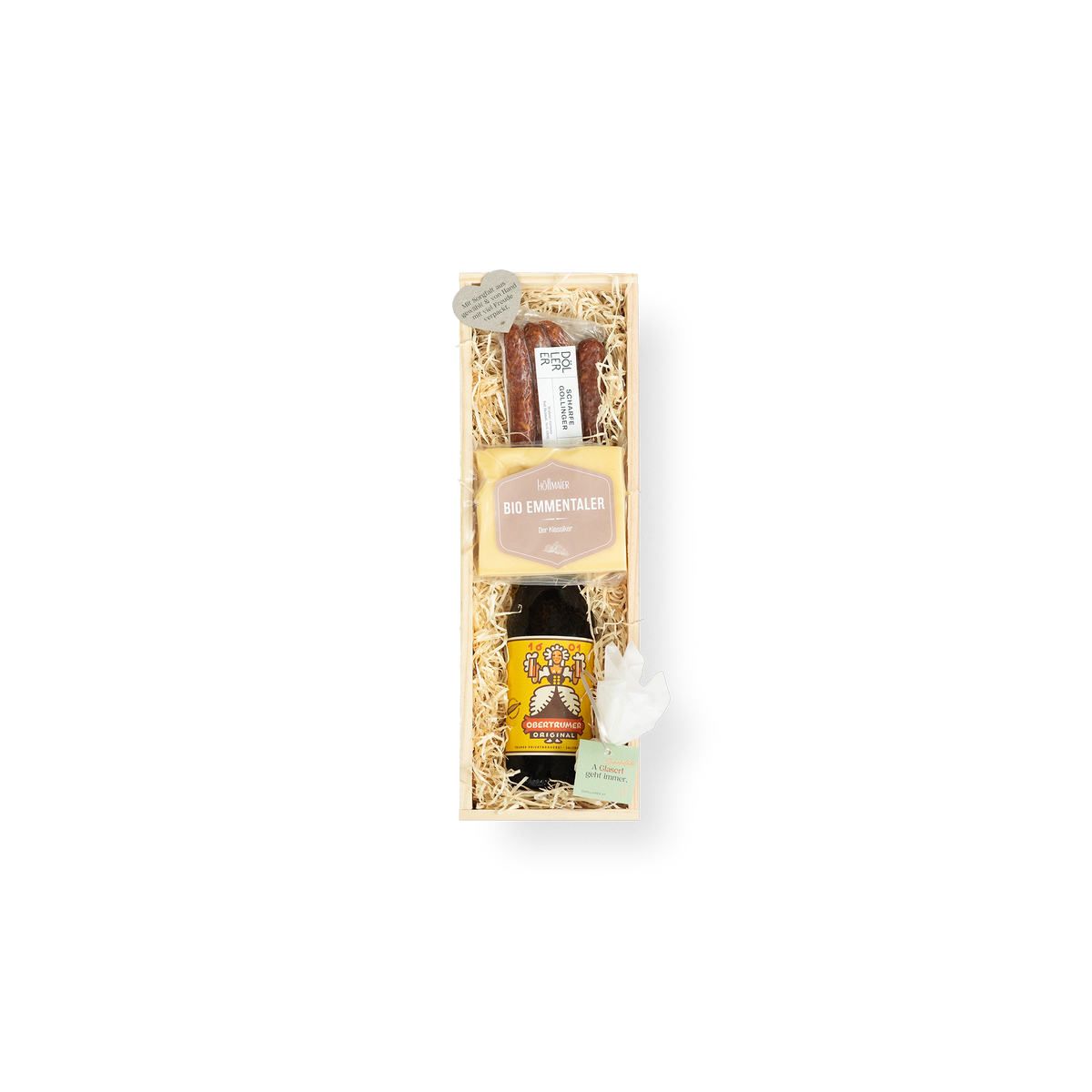 SCHICHTSEITERL in Holz 370 x 105 mm
