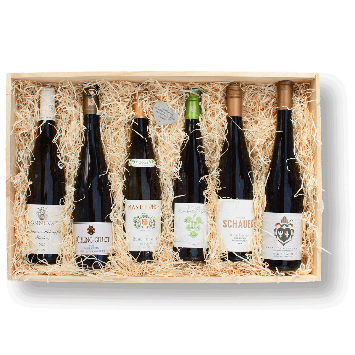 RIESLING FOREVER in Holz 550 x 360 mm