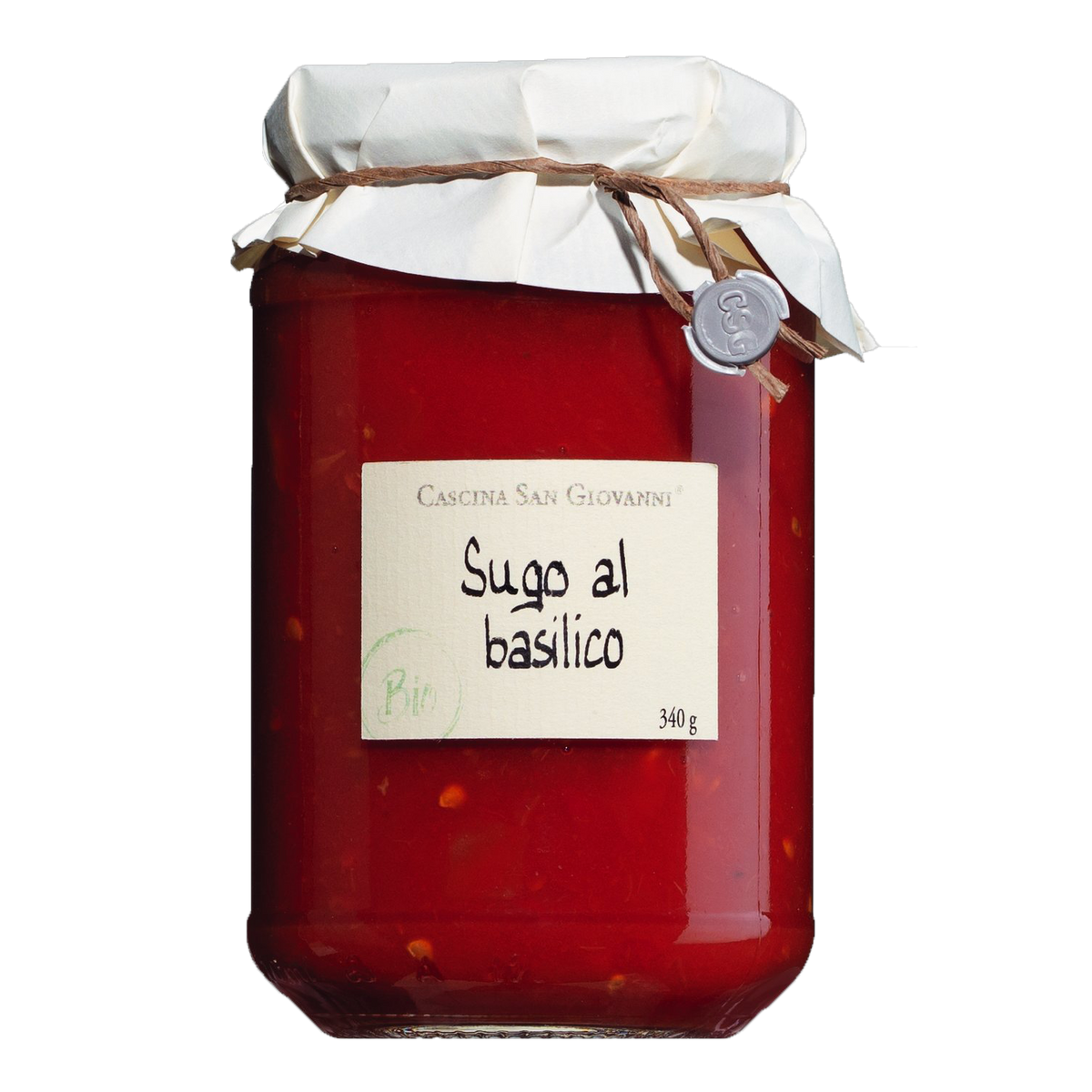 Sugo al basilico "BIO", 340 ml