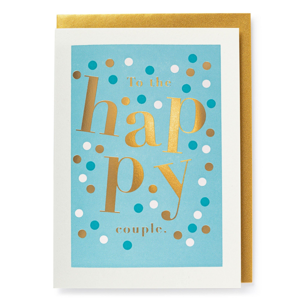 Karte "To the happy couple"
