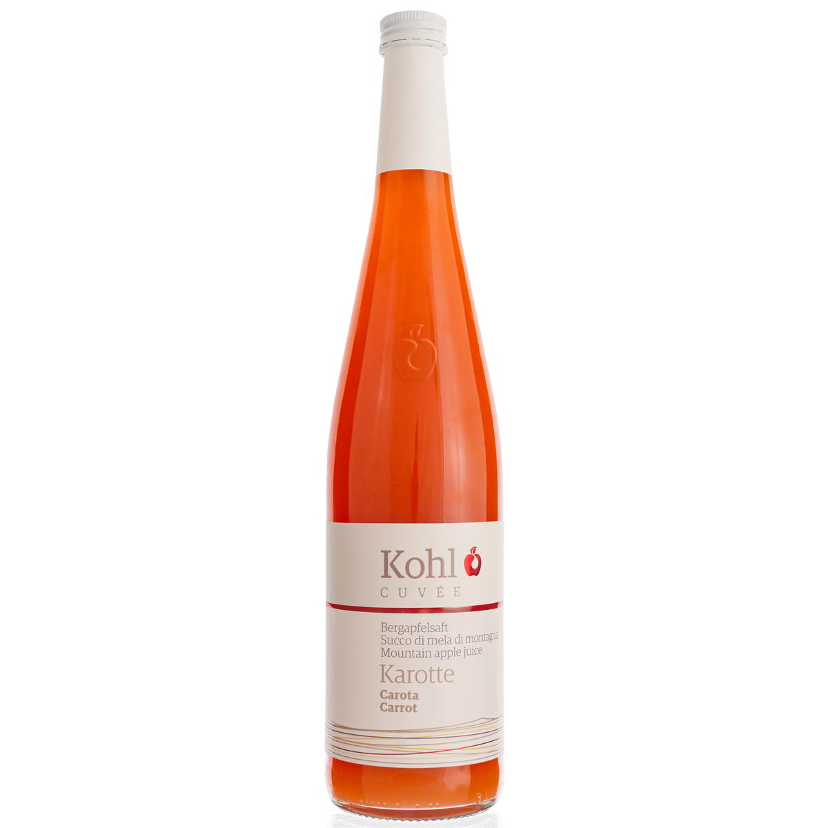 Bergapfelsaft mit Karotte